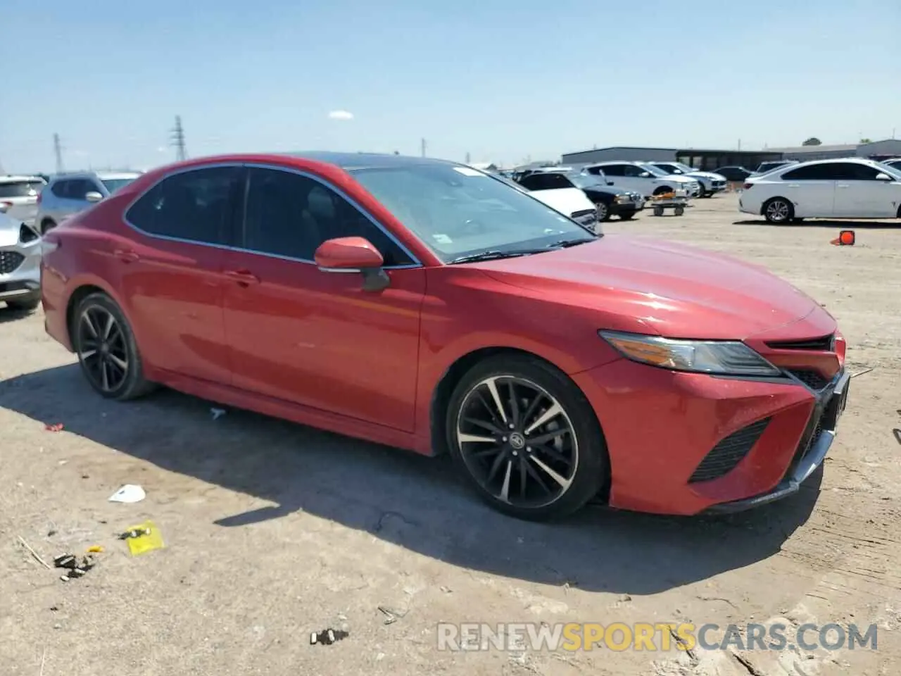 4 fotografías del automóvil dañado 4T1BZ1HK7KU030761 TOYOTA CAMRY 2019