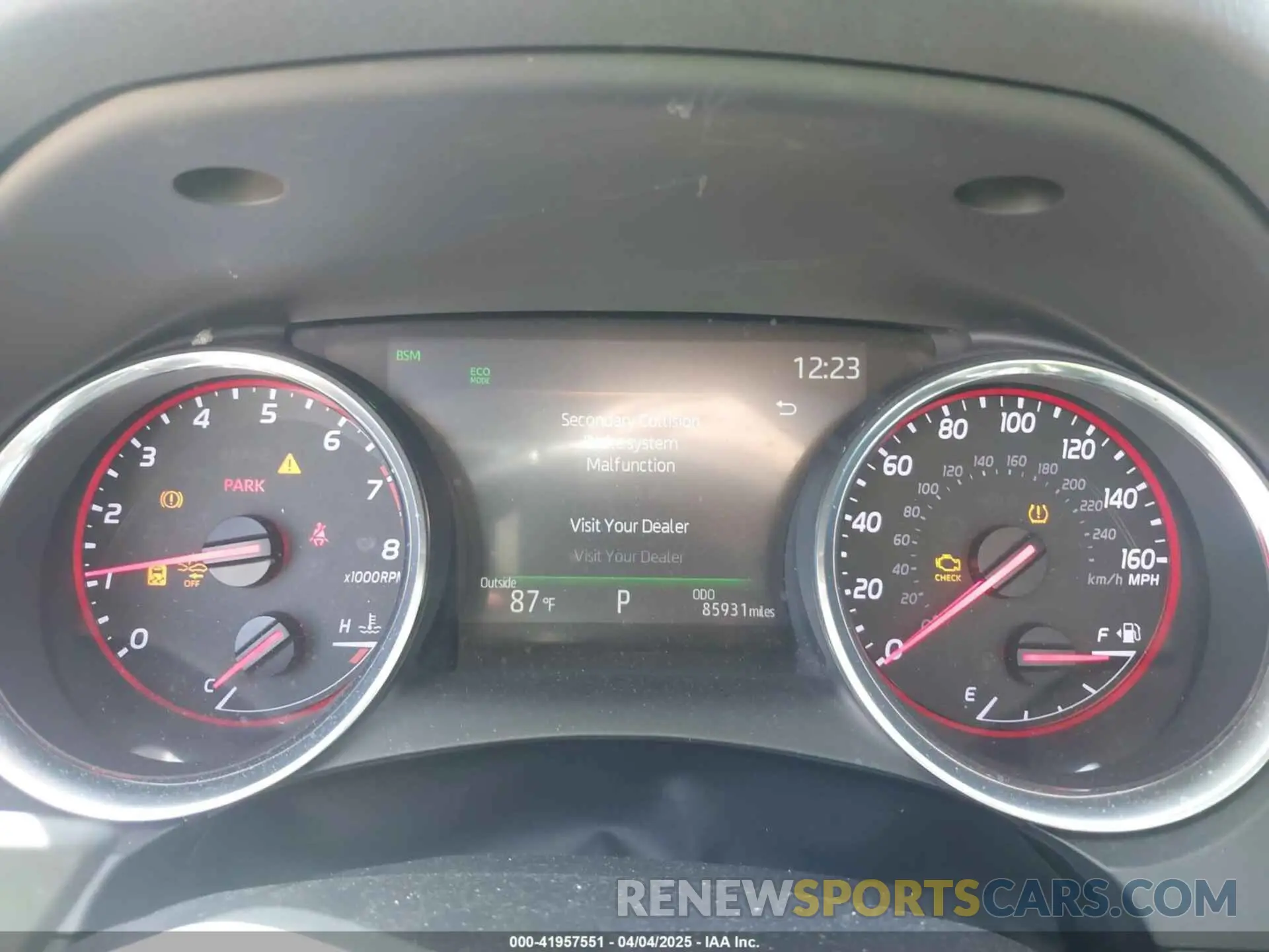 7 fotografías del automóvil dañado 4T1BZ1HK7KU030775 TOYOTA CAMRY 2019