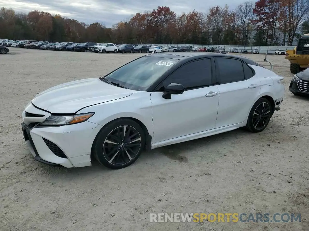 1 fotografías del automóvil dañado 4T1BZ1HK7KU032767 TOYOTA CAMRY 2019