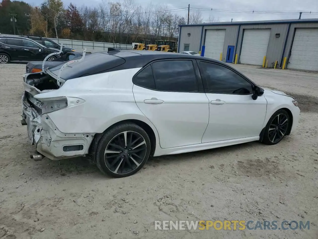 3 fotografías del automóvil dañado 4T1BZ1HK7KU032767 TOYOTA CAMRY 2019