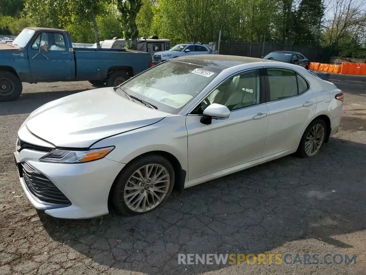 1 fotografías del automóvil dañado 4T1BZ1HK7KU507351 TOYOTA CAMRY 2019