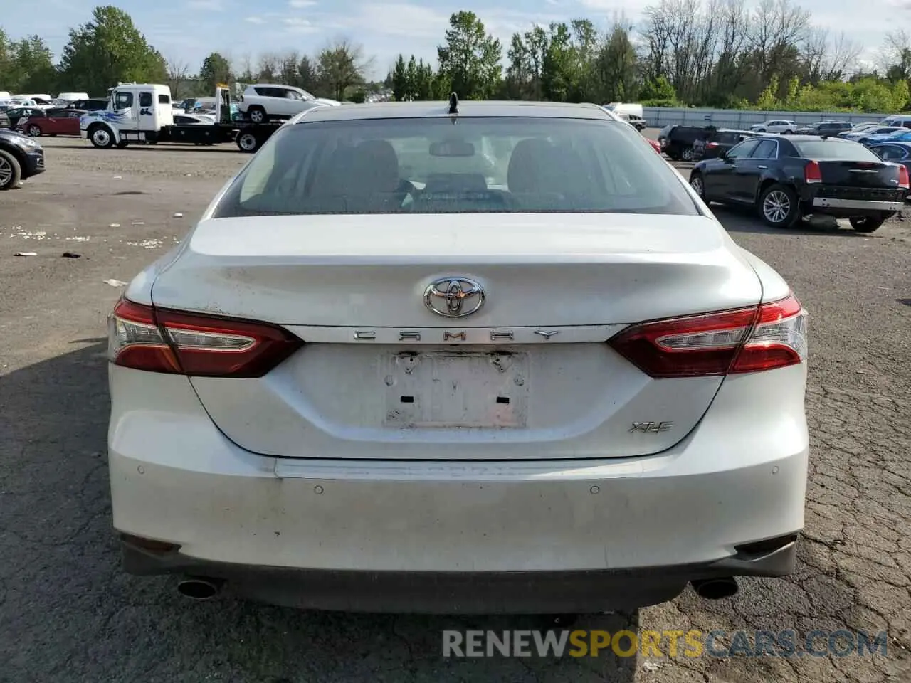 6 fotografías del automóvil dañado 4T1BZ1HK7KU507351 TOYOTA CAMRY 2019