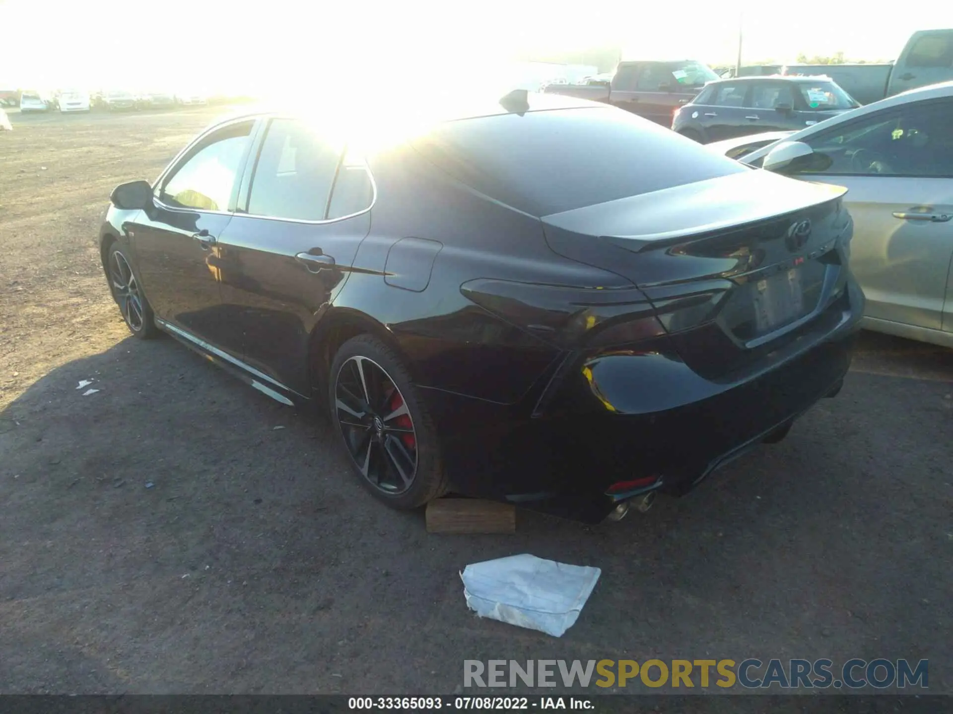 3 fotografías del automóvil dañado 4T1BZ1HK7KU508161 TOYOTA CAMRY 2019