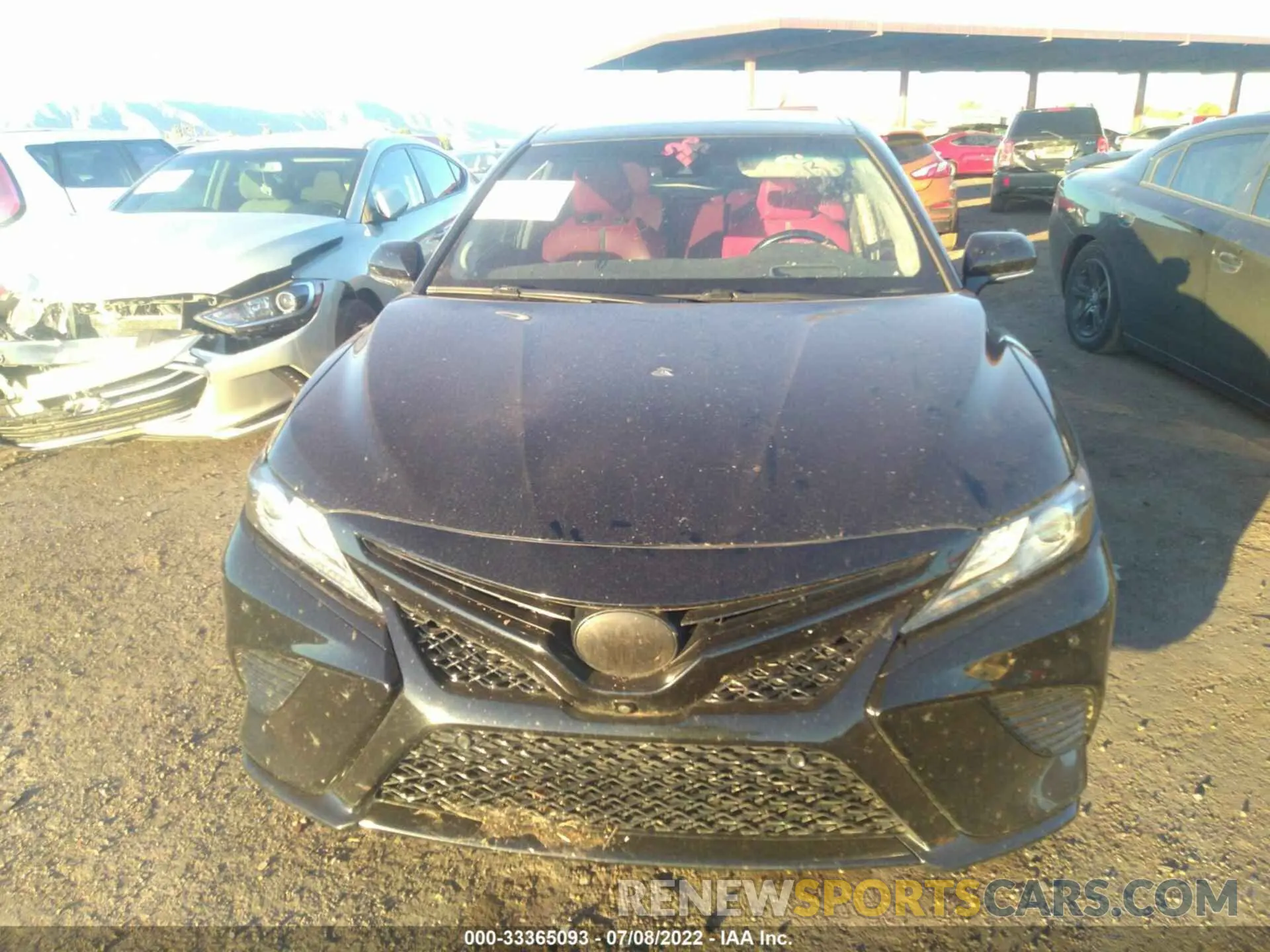 6 fotografías del automóvil dañado 4T1BZ1HK7KU508161 TOYOTA CAMRY 2019