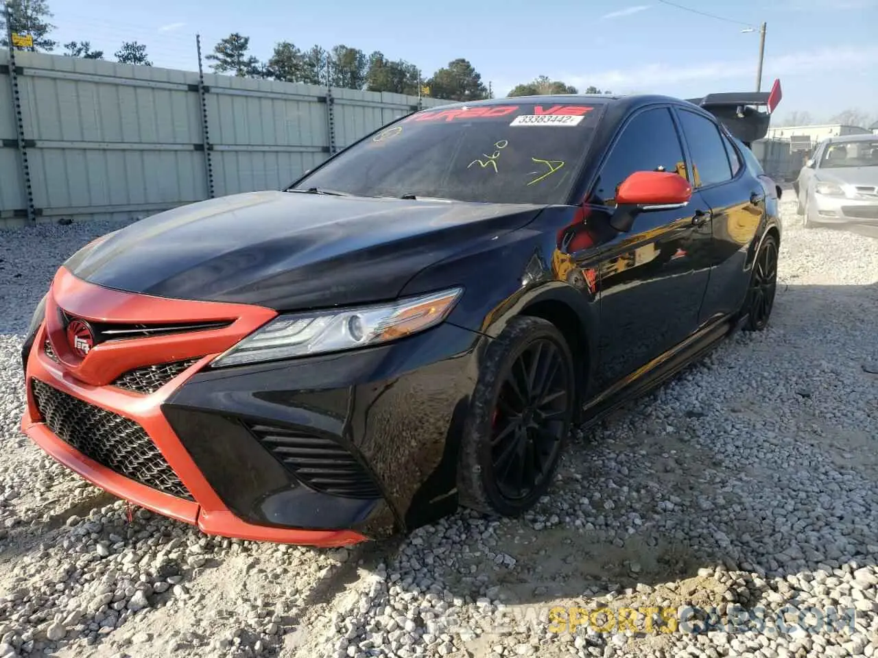 2 fotografías del automóvil dañado 4T1BZ1HK7KU509522 TOYOTA CAMRY 2019
