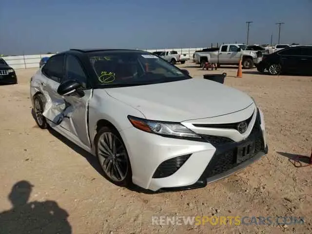 1 fotografías del automóvil dañado 4T1BZ1HK8KU023320 TOYOTA CAMRY 2019