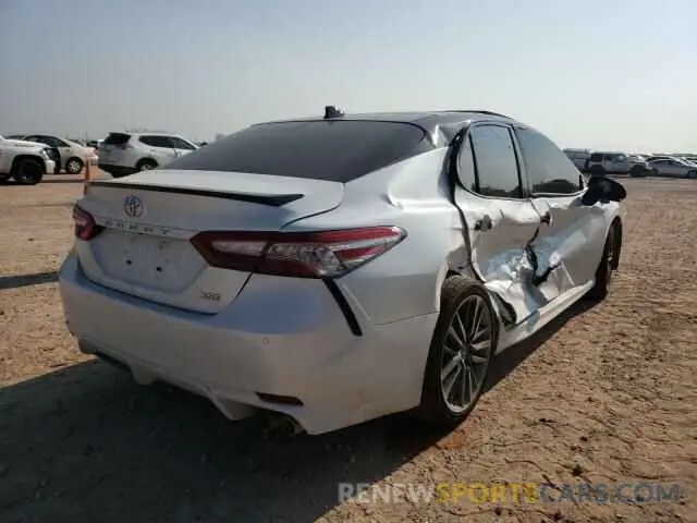 4 fotografías del automóvil dañado 4T1BZ1HK8KU023320 TOYOTA CAMRY 2019