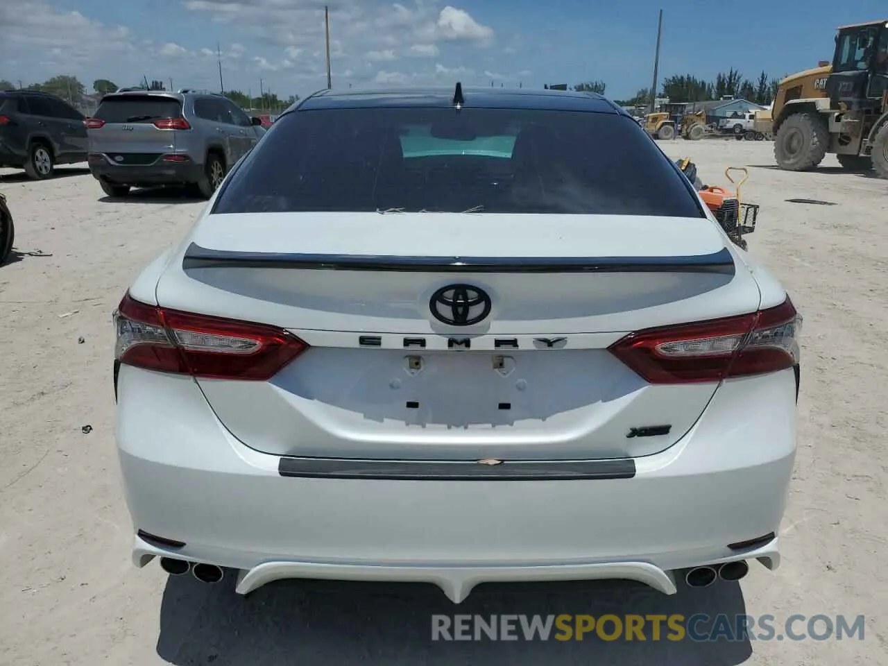 6 fotografías del automóvil dañado 4T1BZ1HK8KU026301 TOYOTA CAMRY 2019