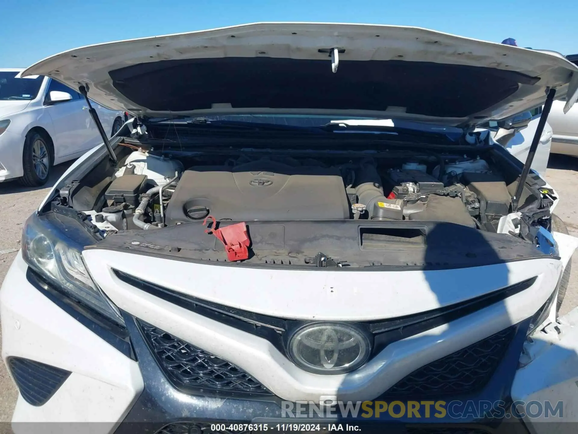 10 fotografías del automóvil dañado 4T1BZ1HK8KU028789 TOYOTA CAMRY 2019