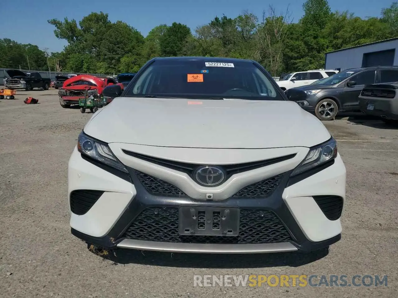 5 fotografías del automóvil dañado 4T1BZ1HK8KU032275 TOYOTA CAMRY 2019