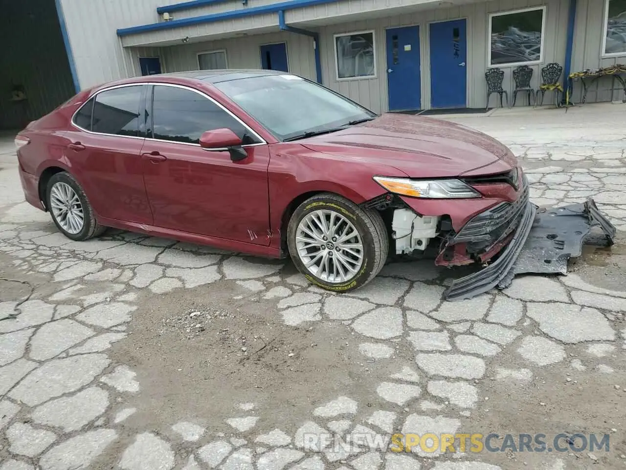 4 fotografías del automóvil dañado 4T1BZ1HK8KU507391 TOYOTA CAMRY 2019