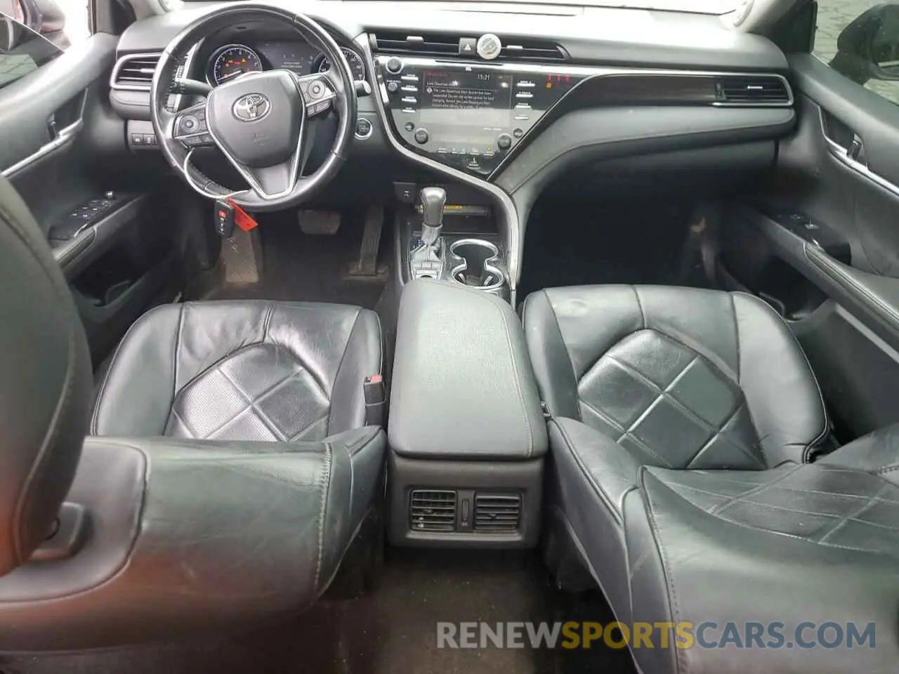 8 fotografías del automóvil dañado 4T1BZ1HK8KU507391 TOYOTA CAMRY 2019
