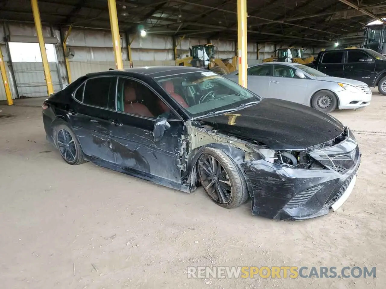 4 fotografías del automóvil dañado 4T1BZ1HK9KU022371 TOYOTA CAMRY 2019