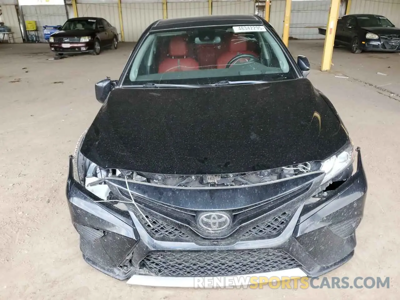 5 fotografías del automóvil dañado 4T1BZ1HK9KU022371 TOYOTA CAMRY 2019