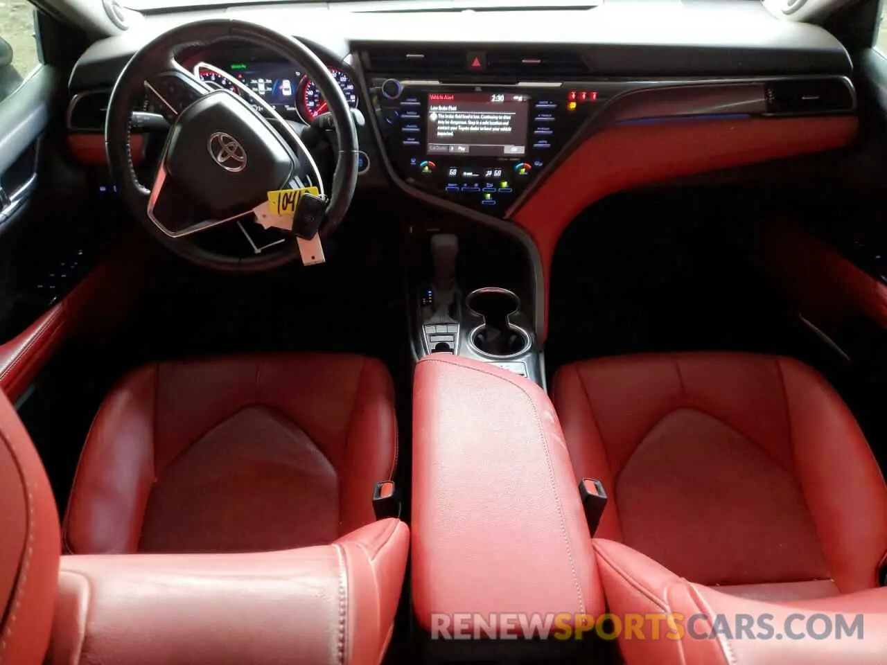 8 fotografías del automóvil dañado 4T1BZ1HK9KU022371 TOYOTA CAMRY 2019