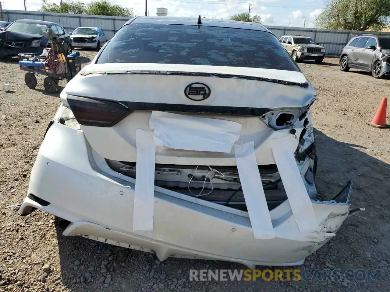 6 fotografías del automóvil dañado 4T1BZ1HK9KU027926 TOYOTA CAMRY 2019