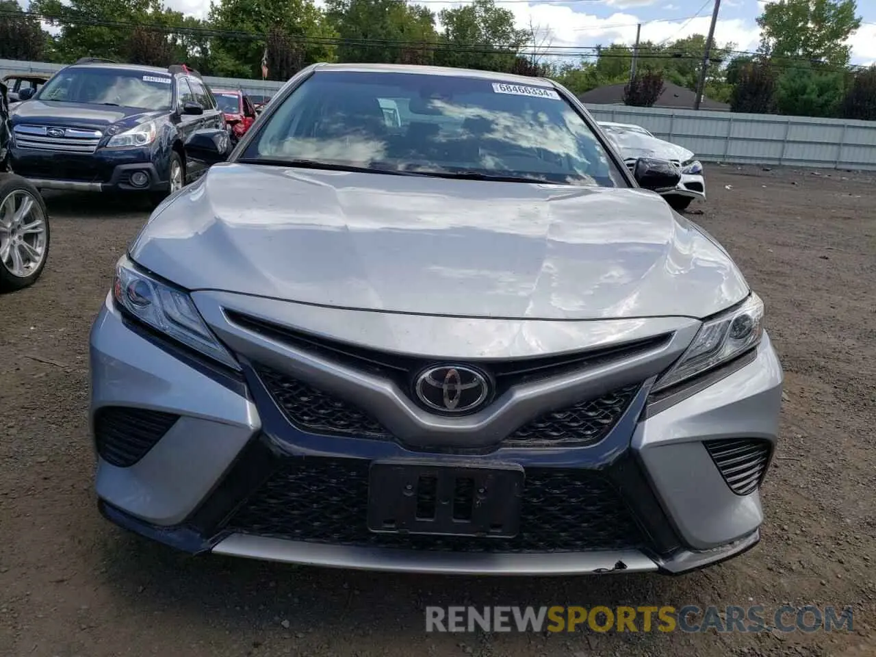 5 fotografías del automóvil dañado 4T1BZ1HK9KU031149 TOYOTA CAMRY 2019