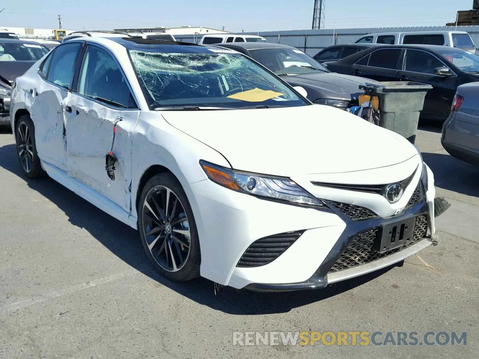 1 fotografías del automóvil dañado 4T1BZ1HK9KU507044 TOYOTA CAMRY 2019