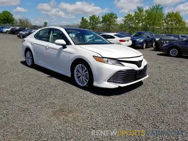 1 fotografías del automóvil dañado 4T1BZ1HK9KU508436 TOYOTA CAMRY 2019