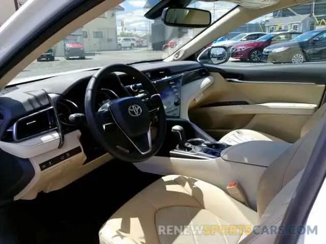 8 fotografías del automóvil dañado 4T1BZ1HK9KU508436 TOYOTA CAMRY 2019