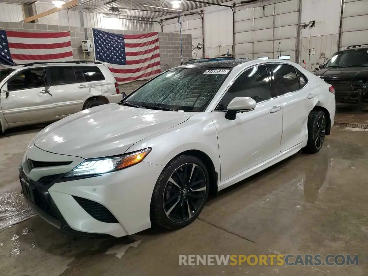 1 fotografías del automóvil dañado 4T1BZ1HK9KU508629 TOYOTA CAMRY 2019