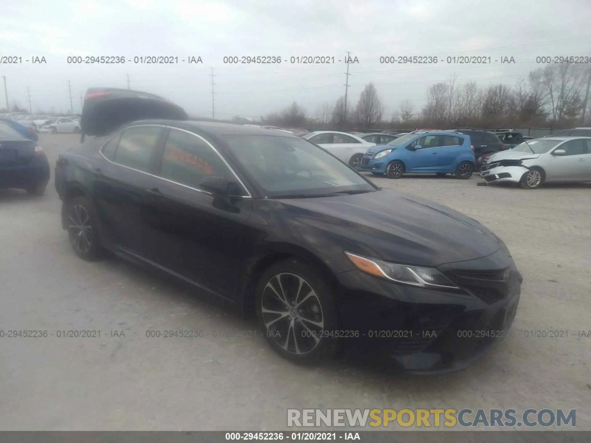 1 fotografías del automóvil dañado JTNB11HK1K3086207 TOYOTA CAMRY 2019