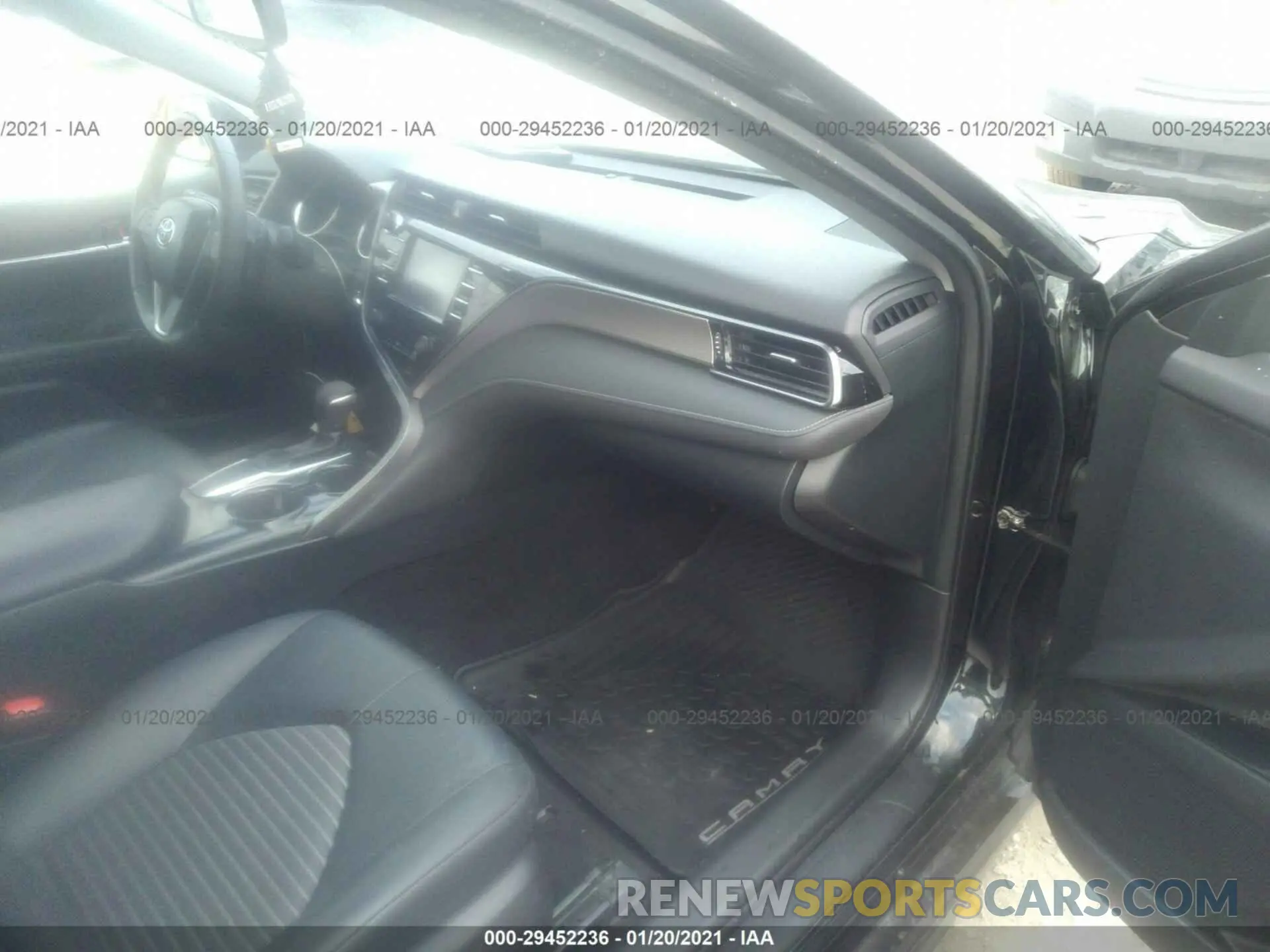 5 fotografías del automóvil dañado JTNB11HK1K3086207 TOYOTA CAMRY 2019