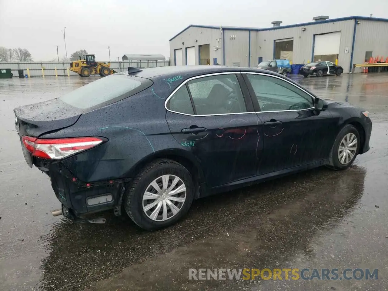 3 fotografías del automóvil dañado 4T1A11AK3LU970358 TOYOTA CAMRY 2020