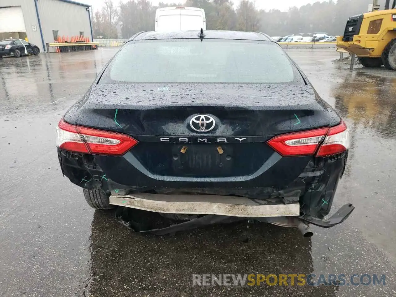 6 fotografías del automóvil dañado 4T1A11AK3LU970358 TOYOTA CAMRY 2020