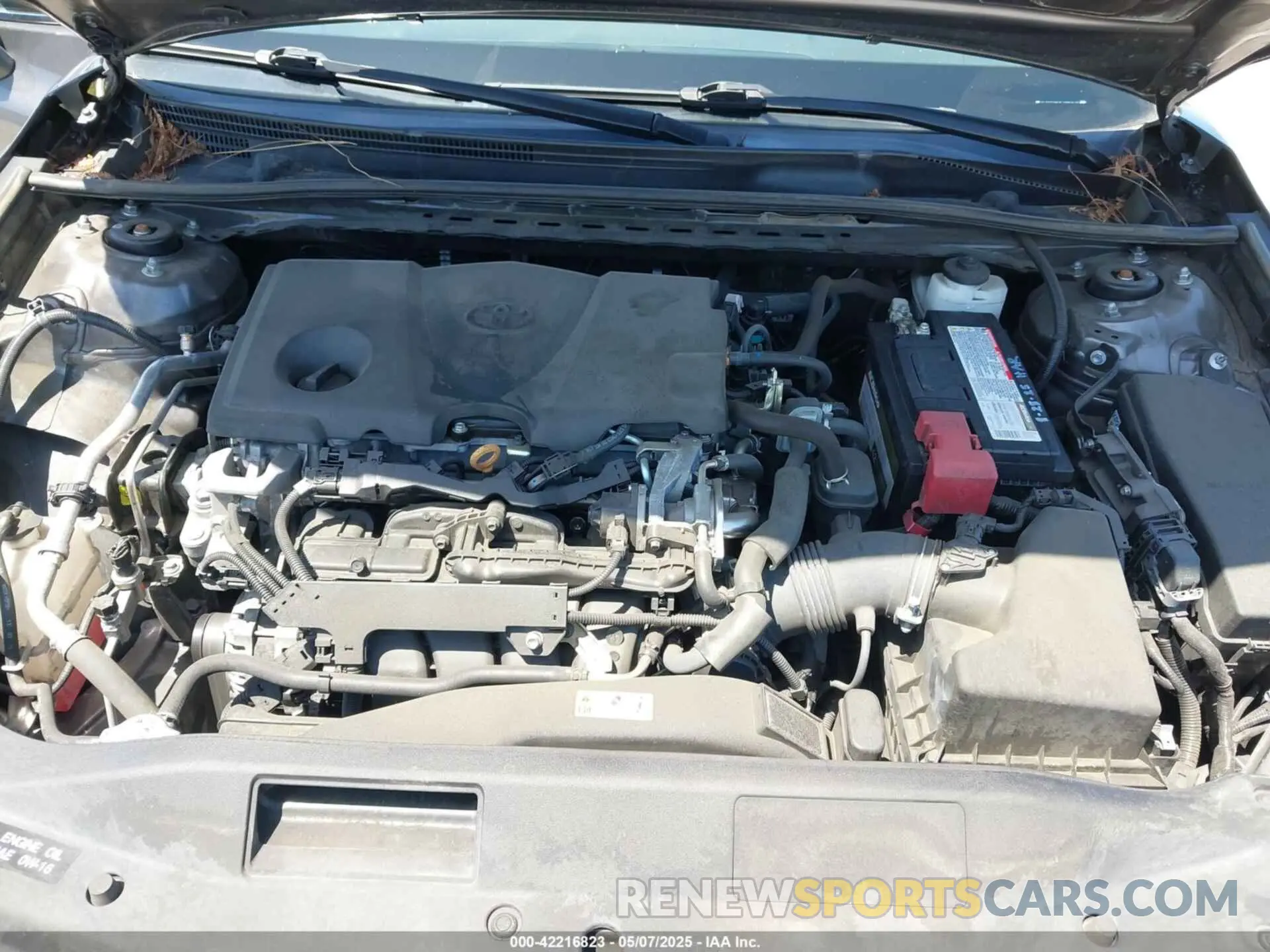 10 fotografías del automóvil dañado 4T1A11AKXLU882570 TOYOTA CAMRY 2020