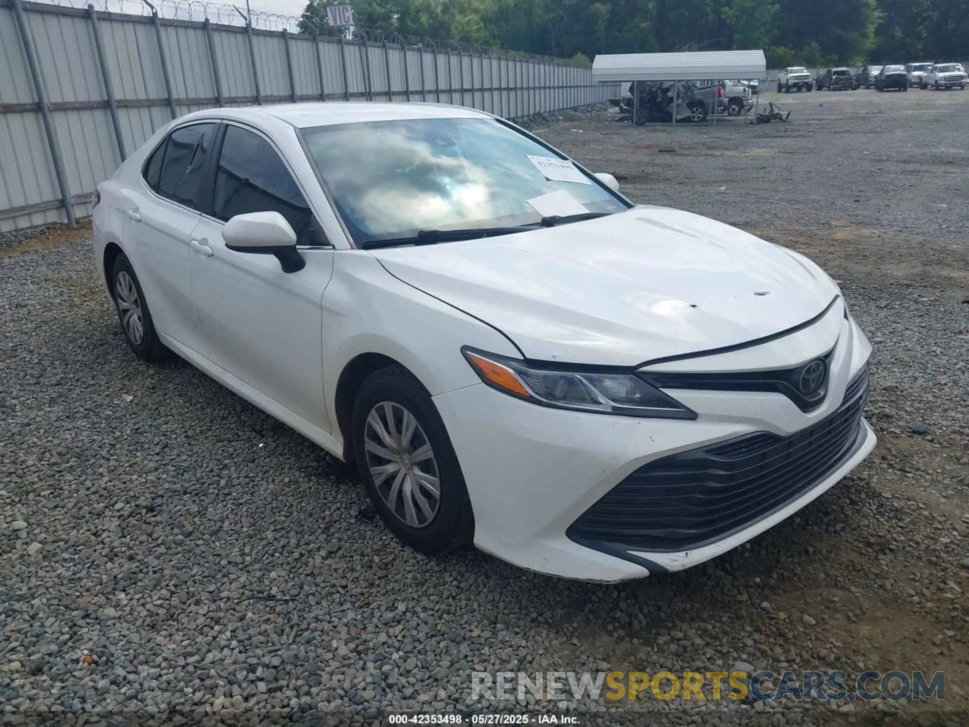 1 fotografías del automóvil dañado 4T1A11AKXLU959793 TOYOTA CAMRY 2020