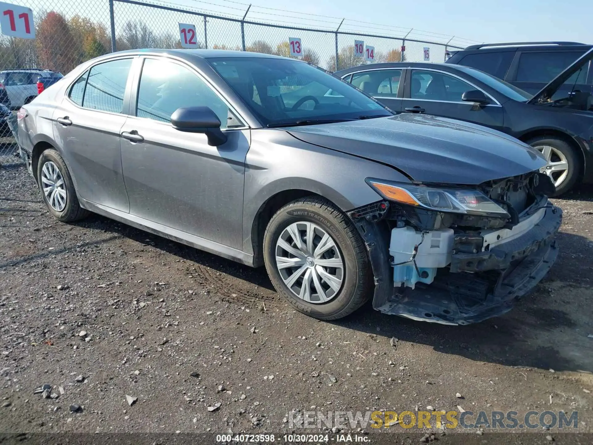 1 fotografías del automóvil dañado 4T1A11AKXLU978537 TOYOTA CAMRY 2020
