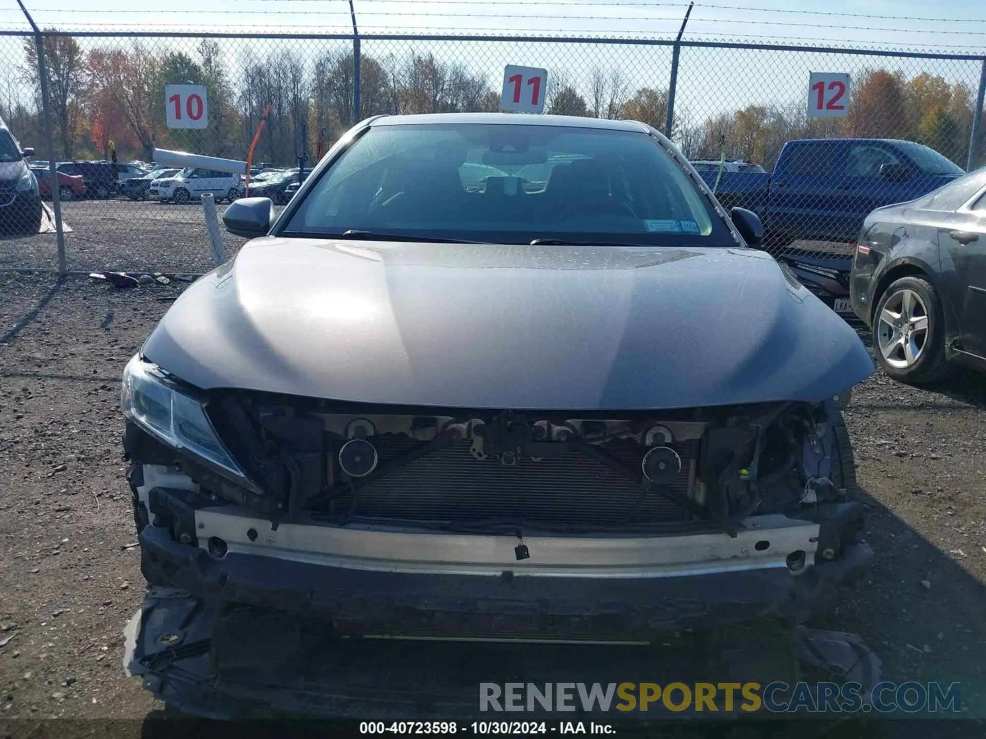 13 fotografías del automóvil dañado 4T1A11AKXLU978537 TOYOTA CAMRY 2020