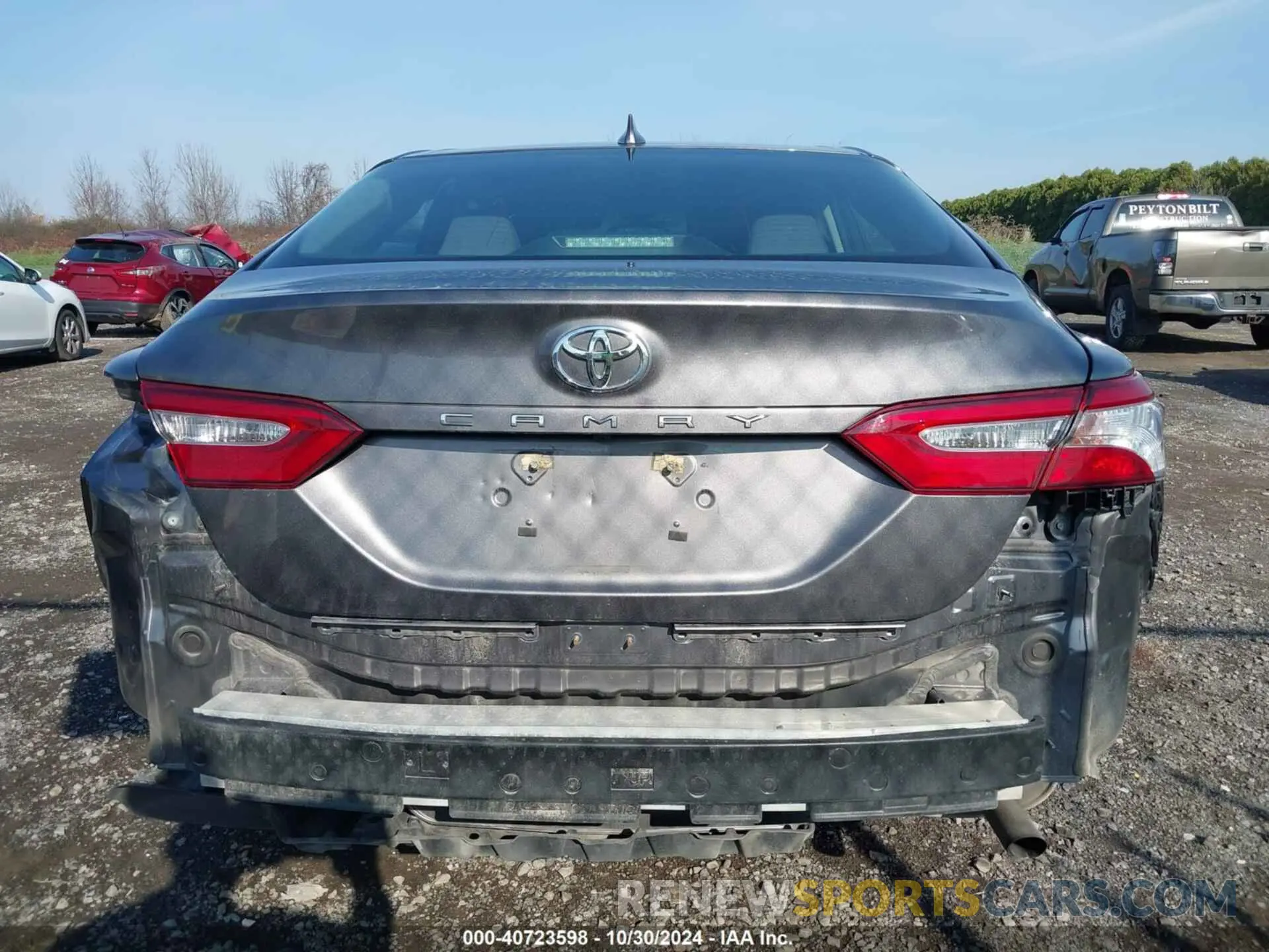 17 fotografías del automóvil dañado 4T1A11AKXLU978537 TOYOTA CAMRY 2020