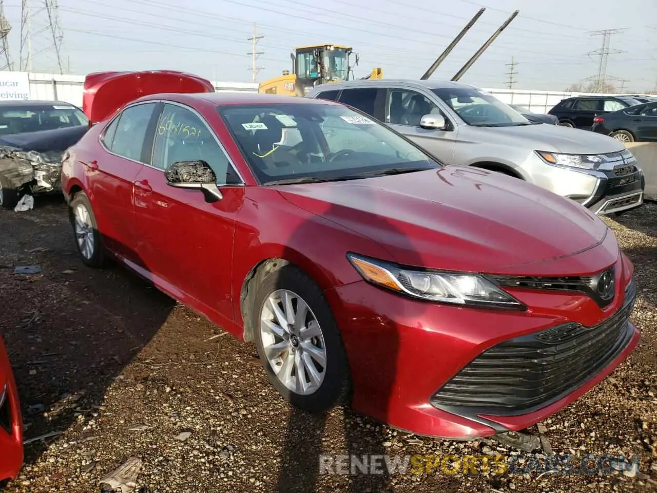 1 fotografías del automóvil dañado 4T1C11AK0LU333081 TOYOTA CAMRY 2020