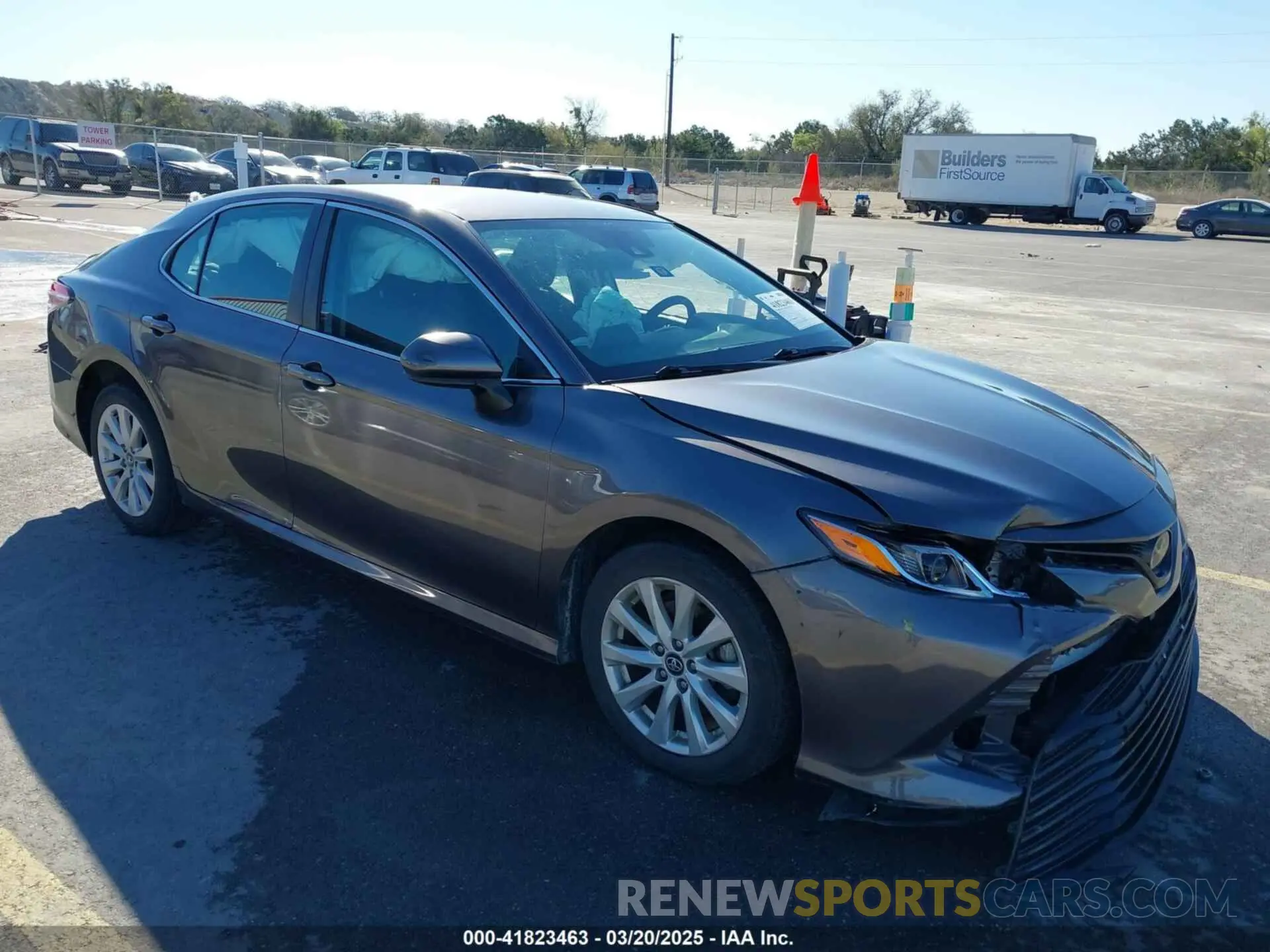 1 fotografías del automóvil dañado 4T1C11AK0LU347370 TOYOTA CAMRY 2020