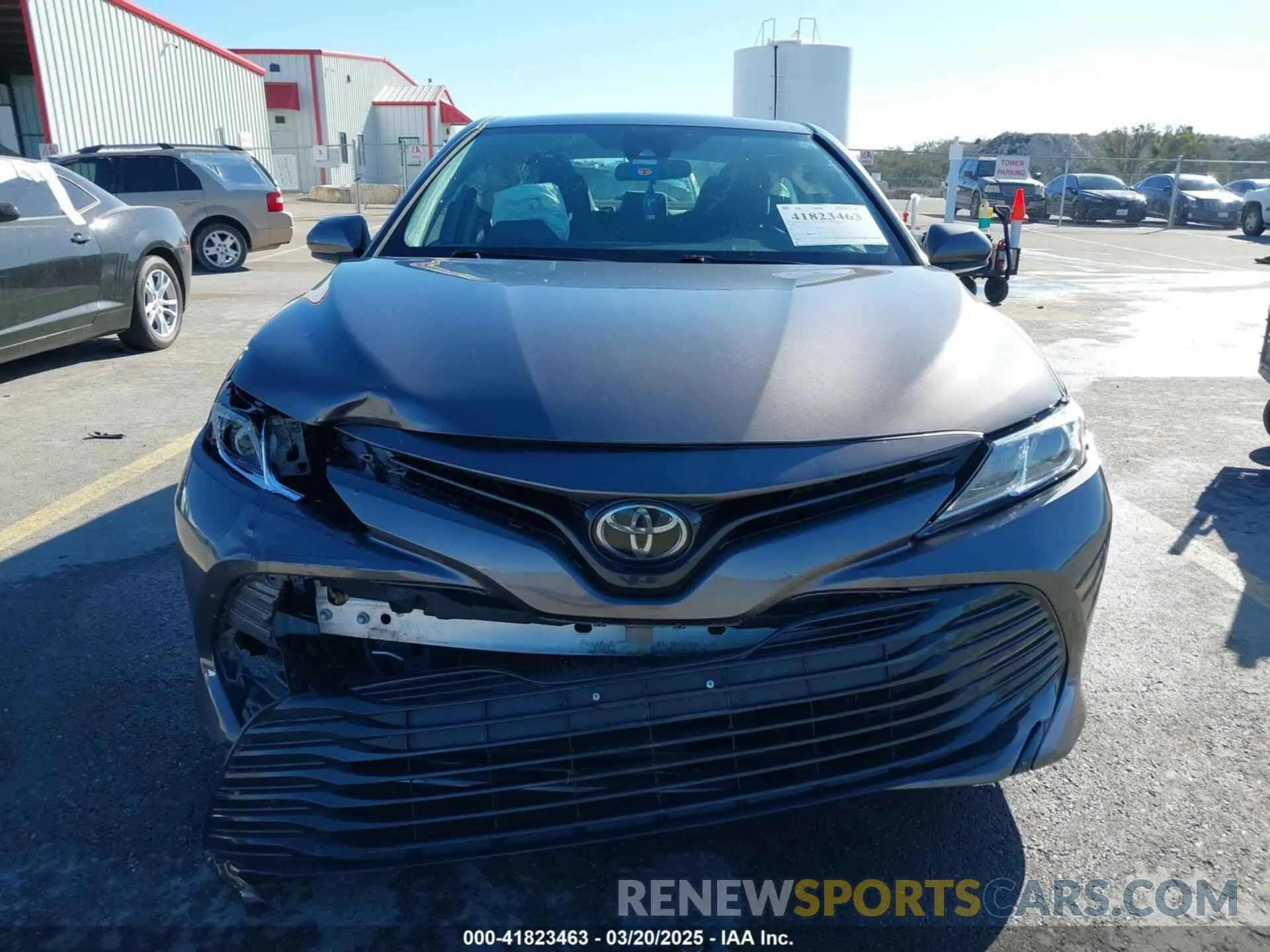 12 fotografías del automóvil dañado 4T1C11AK0LU347370 TOYOTA CAMRY 2020