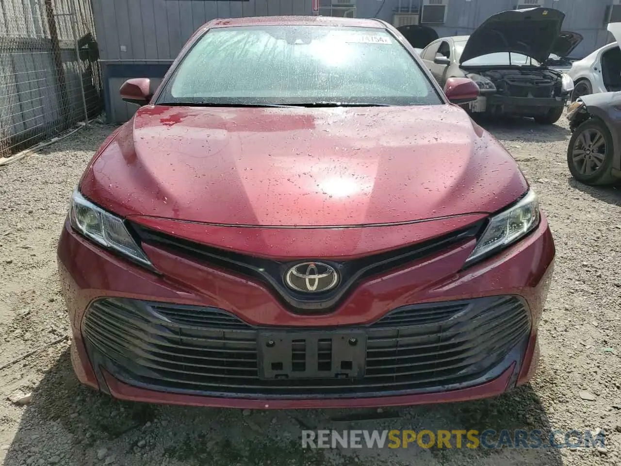 5 fotografías del automóvil dañado 4T1C11AK0LU373418 TOYOTA CAMRY 2020