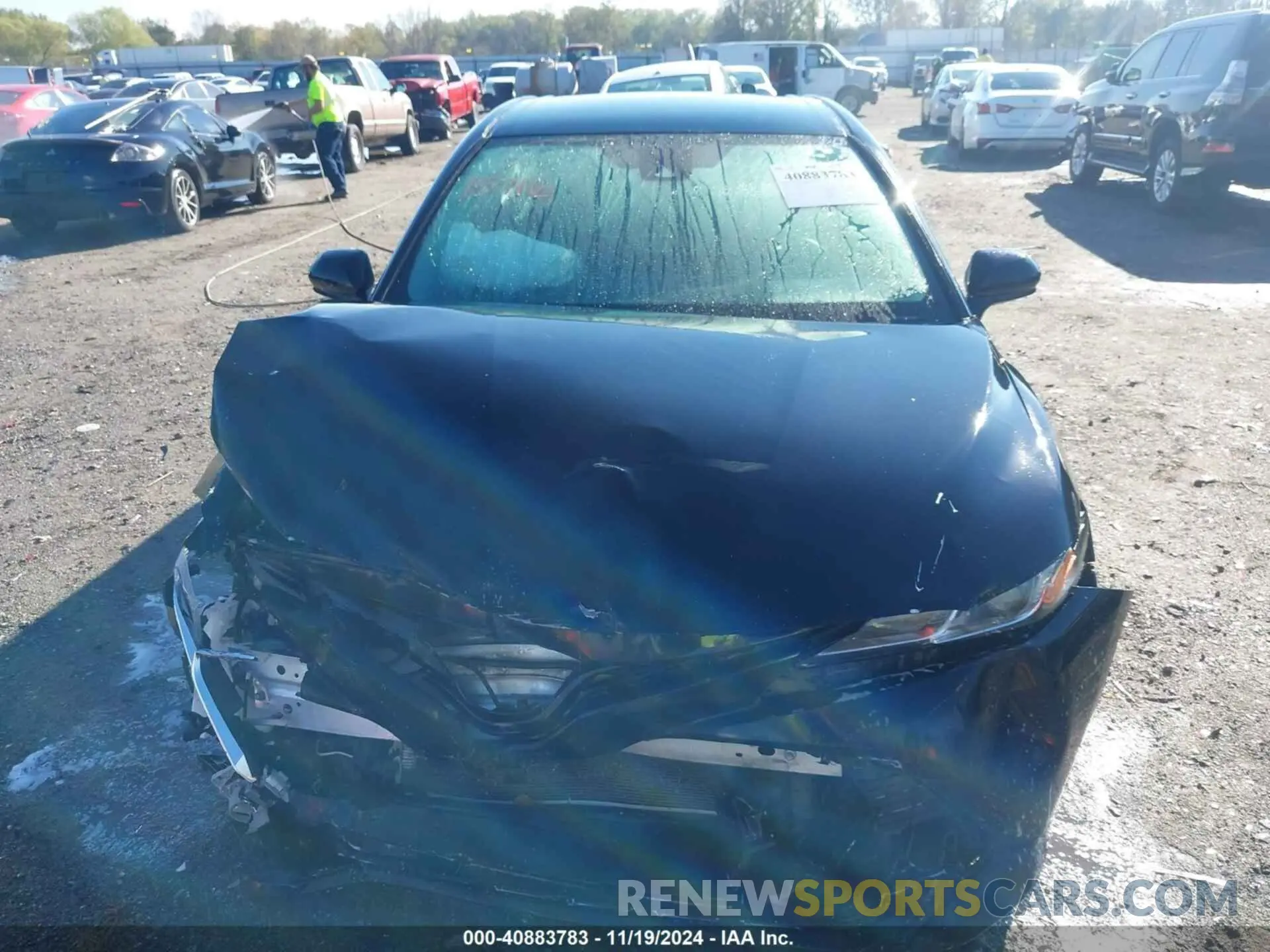 12 fotografías del automóvil dañado 4T1C11AK0LU383267 TOYOTA CAMRY 2020
