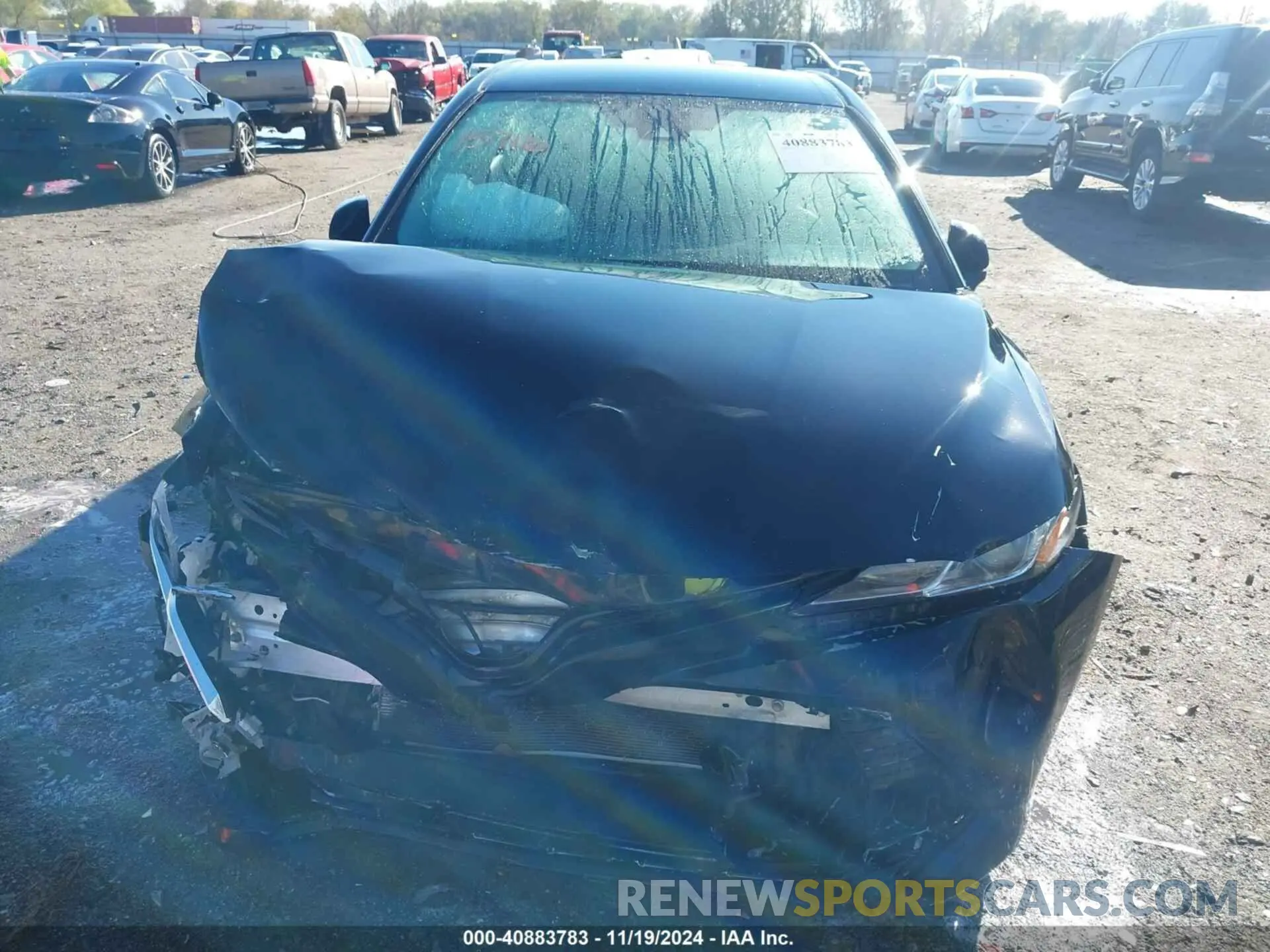 6 fotografías del automóvil dañado 4T1C11AK0LU383267 TOYOTA CAMRY 2020