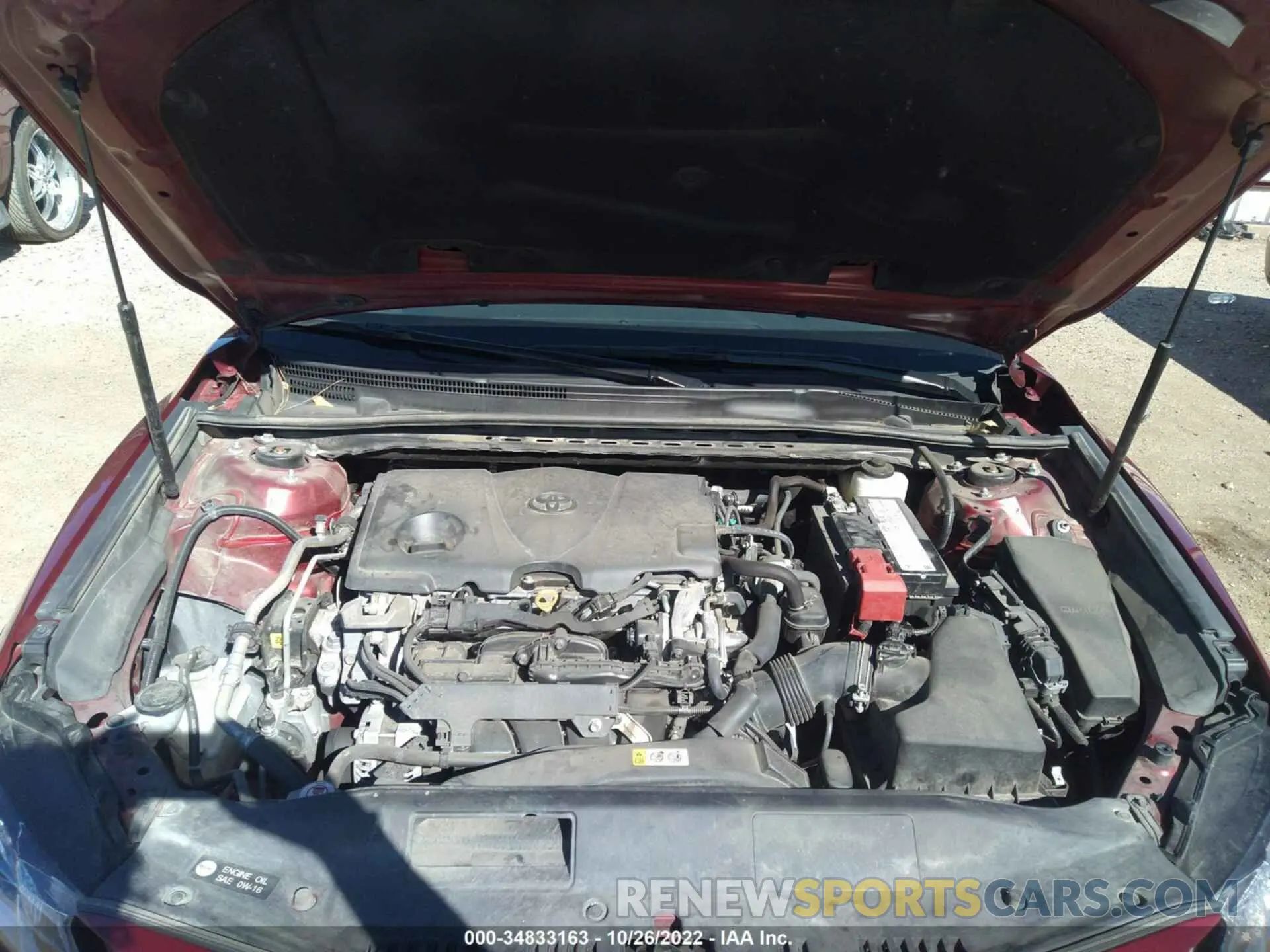 10 fotografías del automóvil dañado 4T1C11AK0LU941974 TOYOTA CAMRY 2020