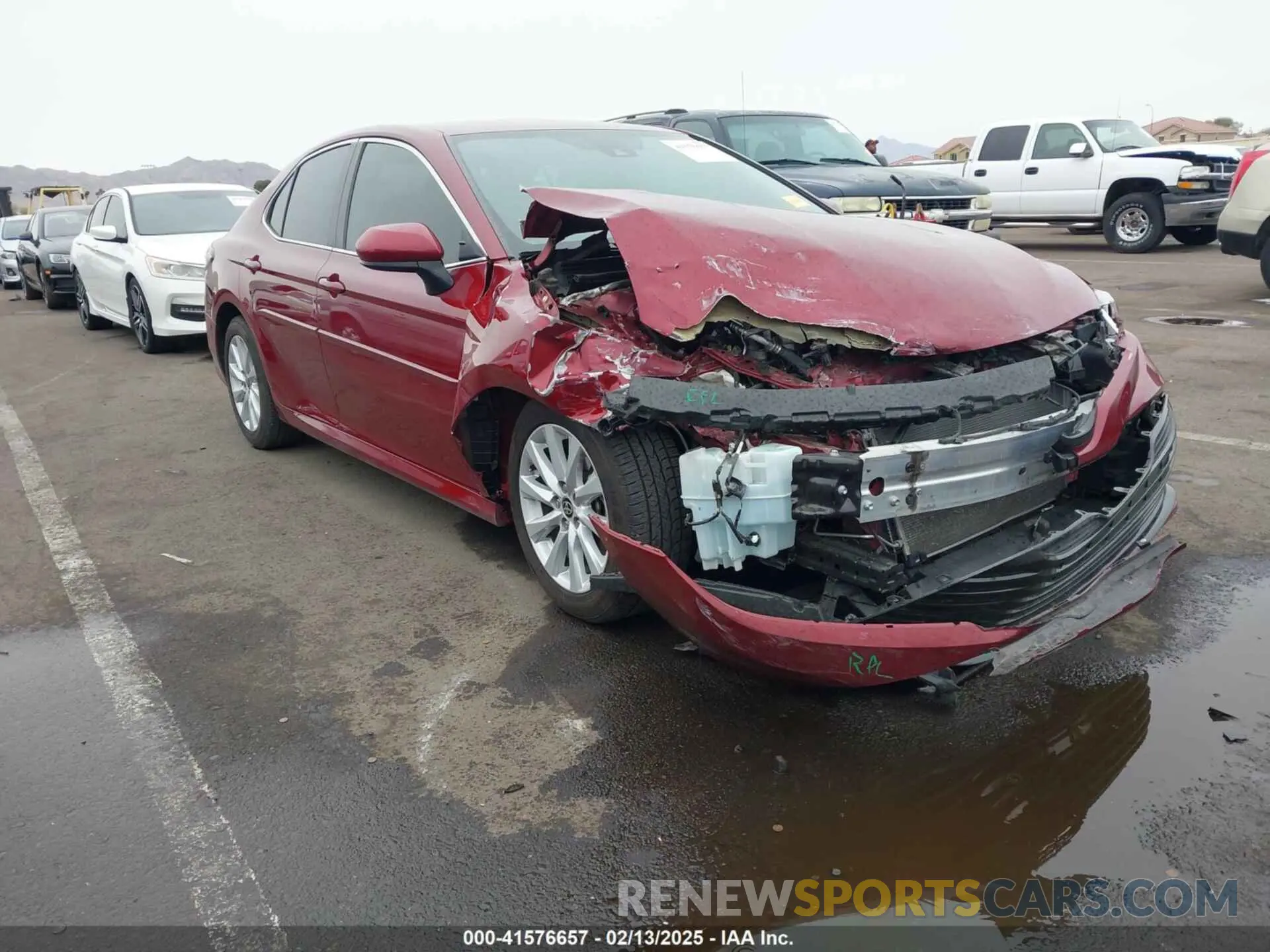 1 fotografías del automóvil dañado 4T1C11AK0LU954420 TOYOTA CAMRY 2020