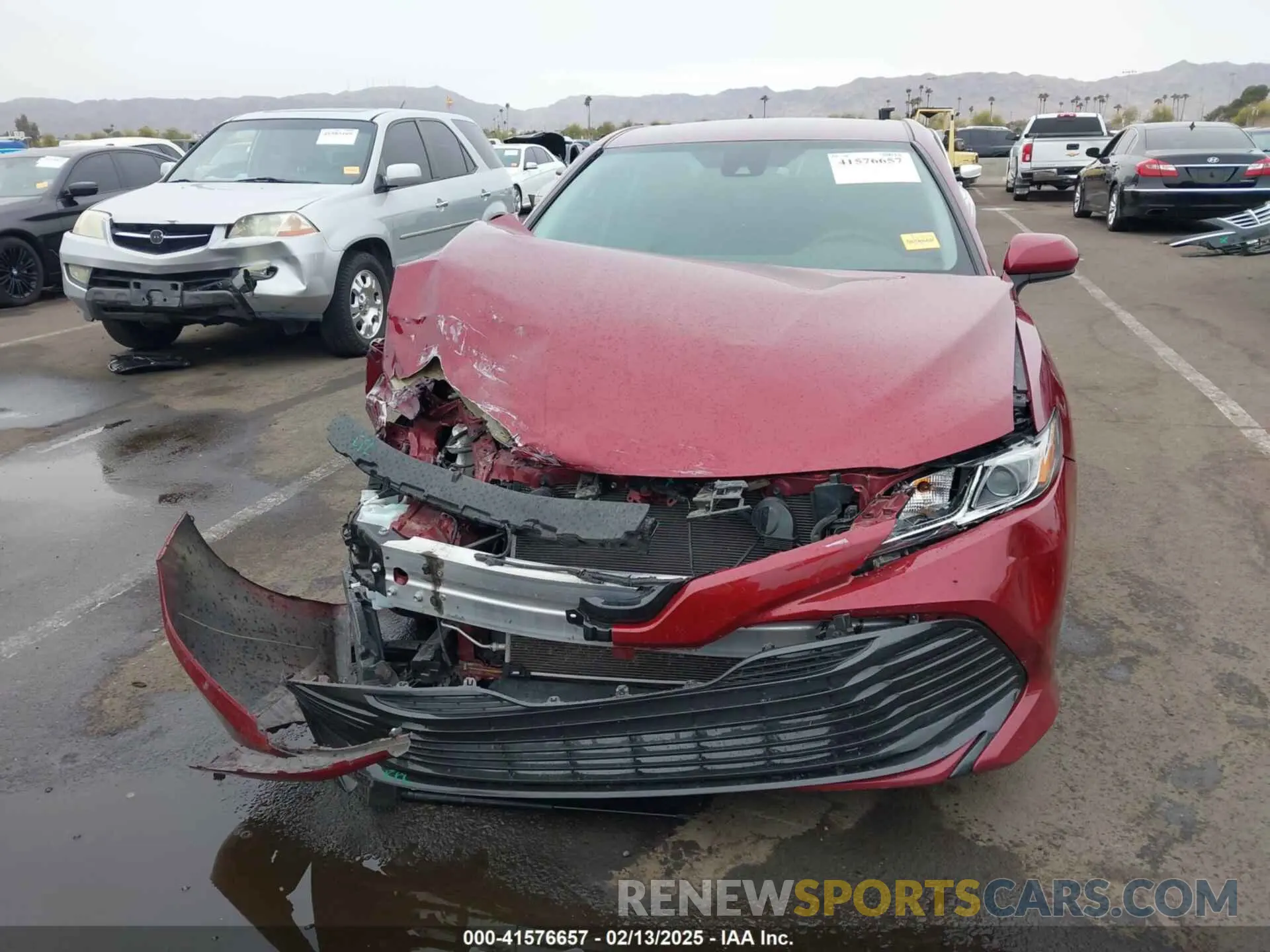 12 fotografías del automóvil dañado 4T1C11AK0LU954420 TOYOTA CAMRY 2020