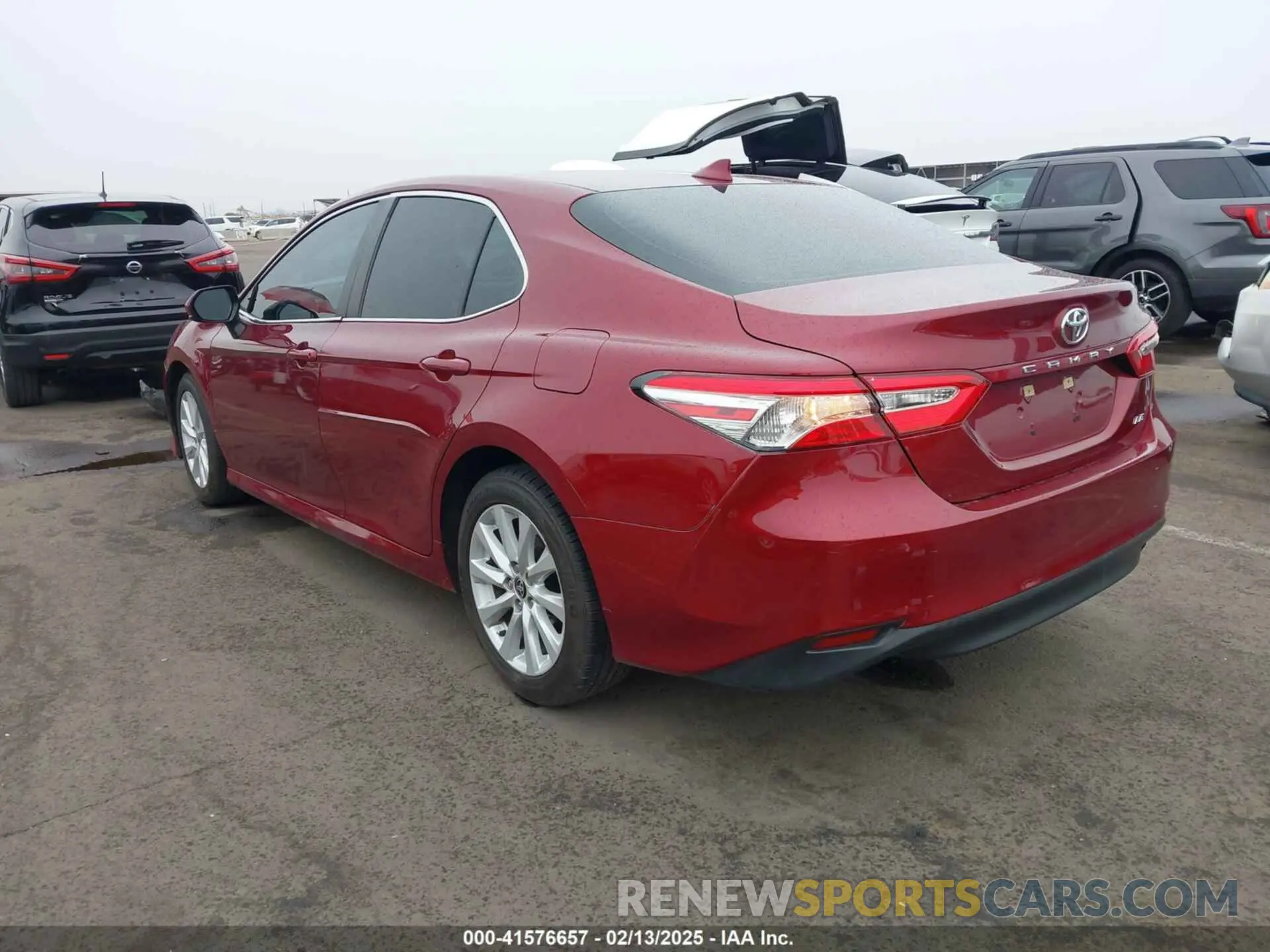 3 fotografías del automóvil dañado 4T1C11AK0LU954420 TOYOTA CAMRY 2020
