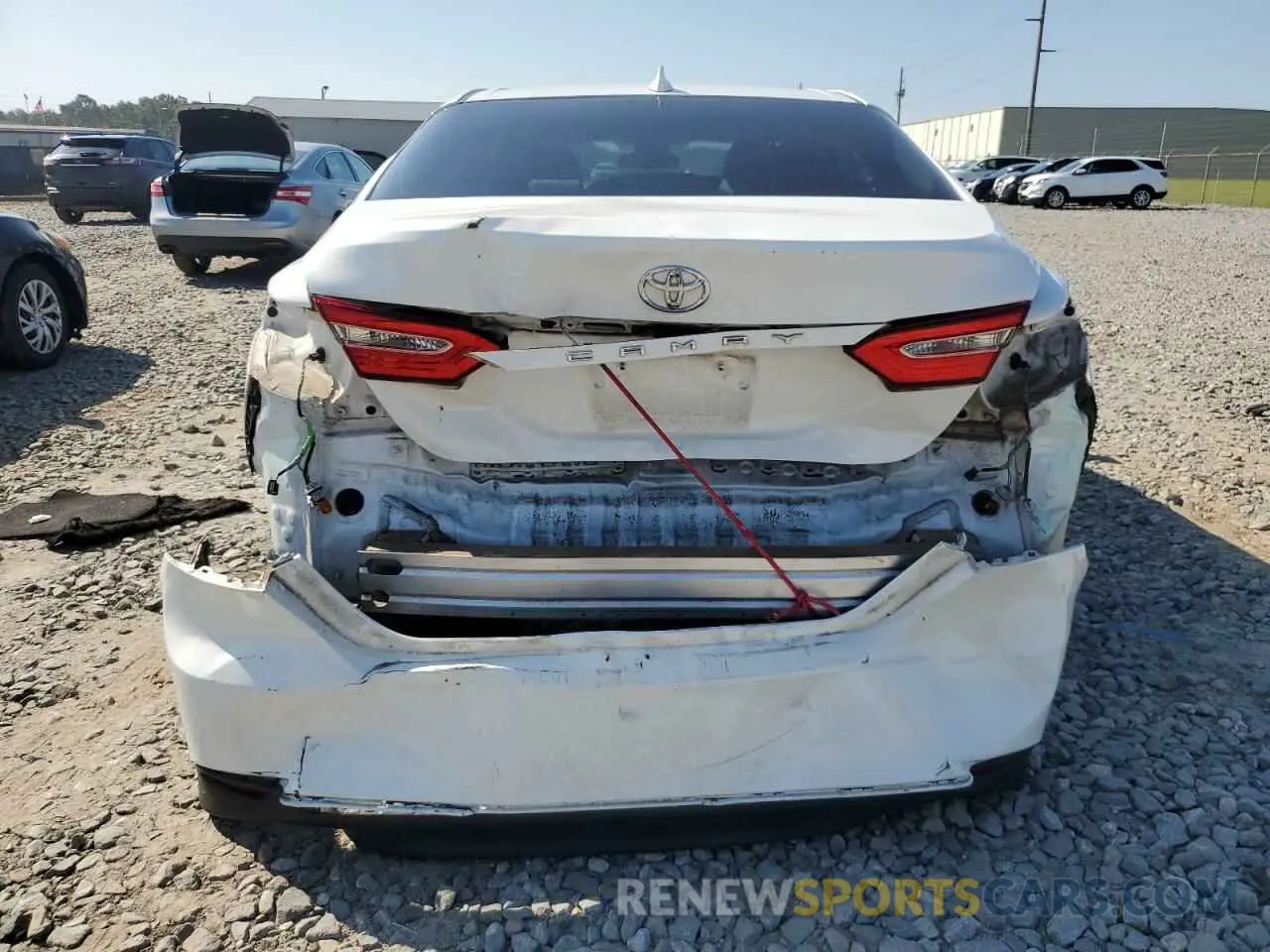 6 fotografías del automóvil dañado 4T1C11AK0LU983187 TOYOTA CAMRY 2020