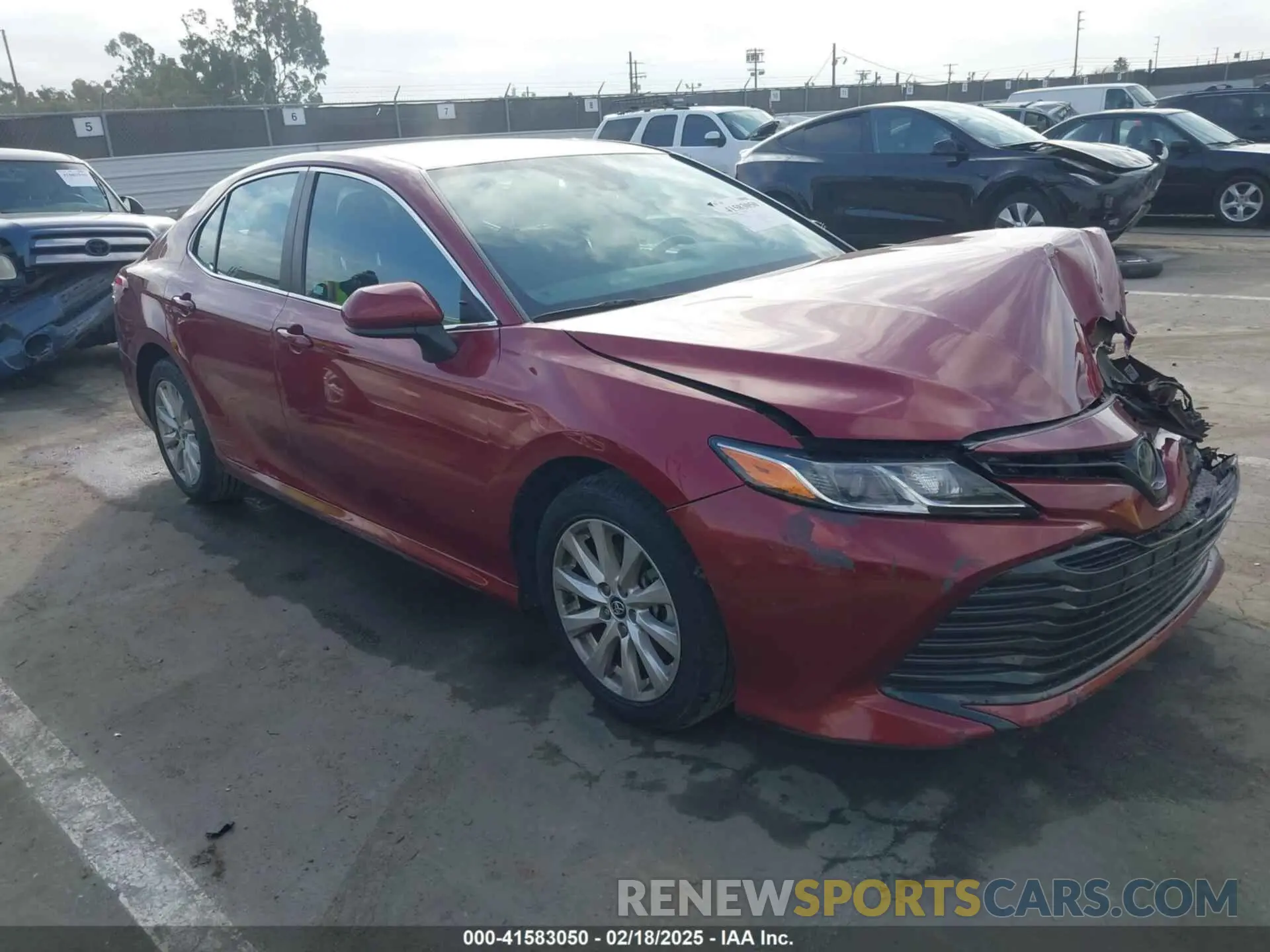 1 fotografías del automóvil dañado 4T1C11AK1LU344865 TOYOTA CAMRY 2020