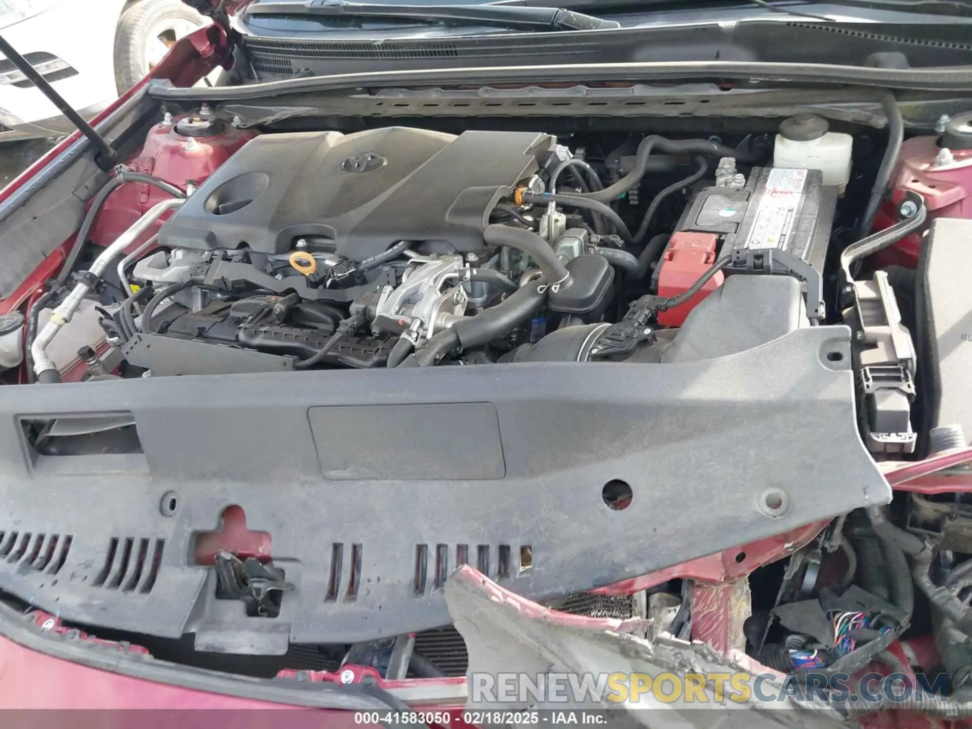 10 fotografías del automóvil dañado 4T1C11AK1LU344865 TOYOTA CAMRY 2020