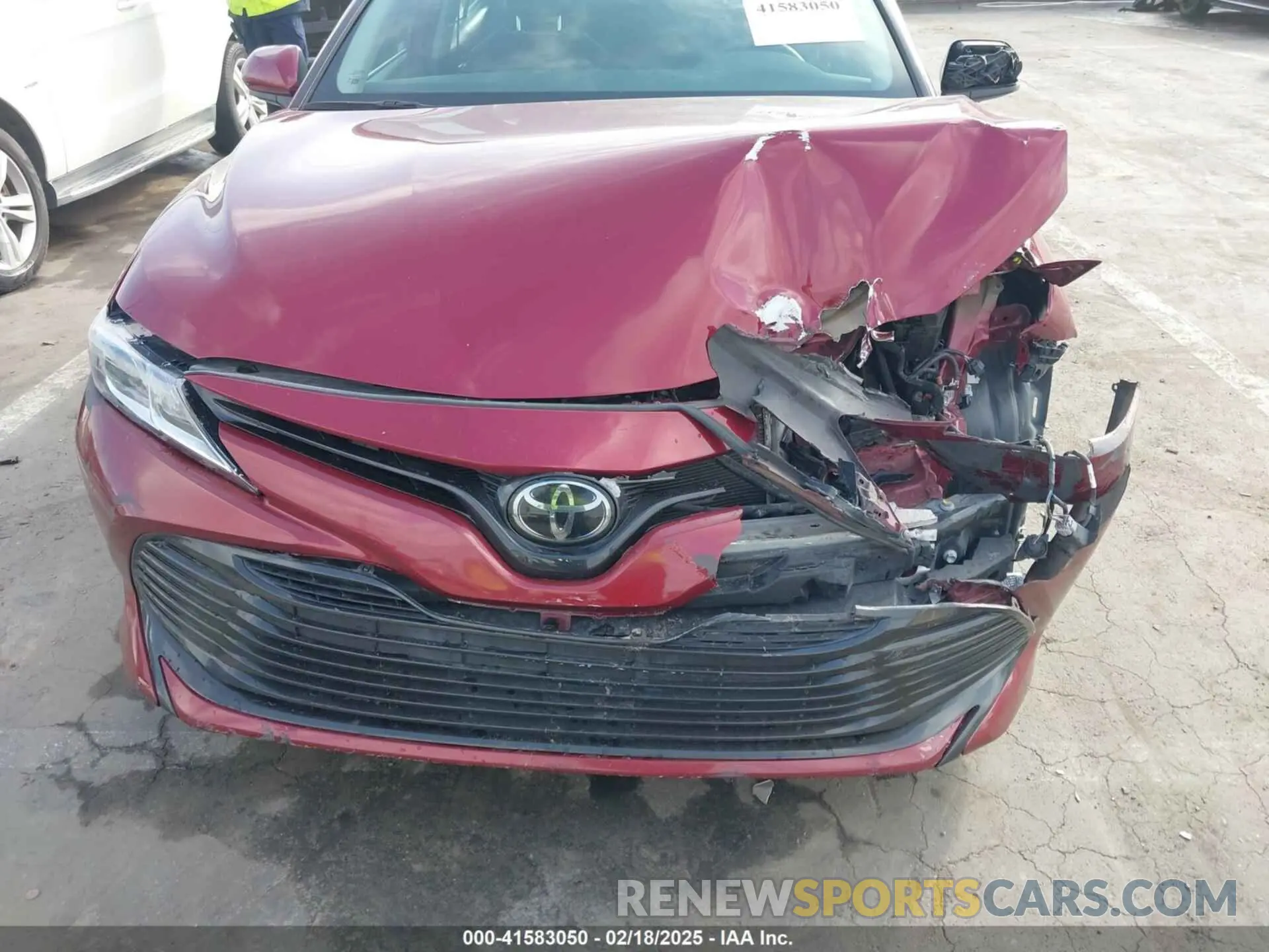12 fotografías del automóvil dañado 4T1C11AK1LU344865 TOYOTA CAMRY 2020