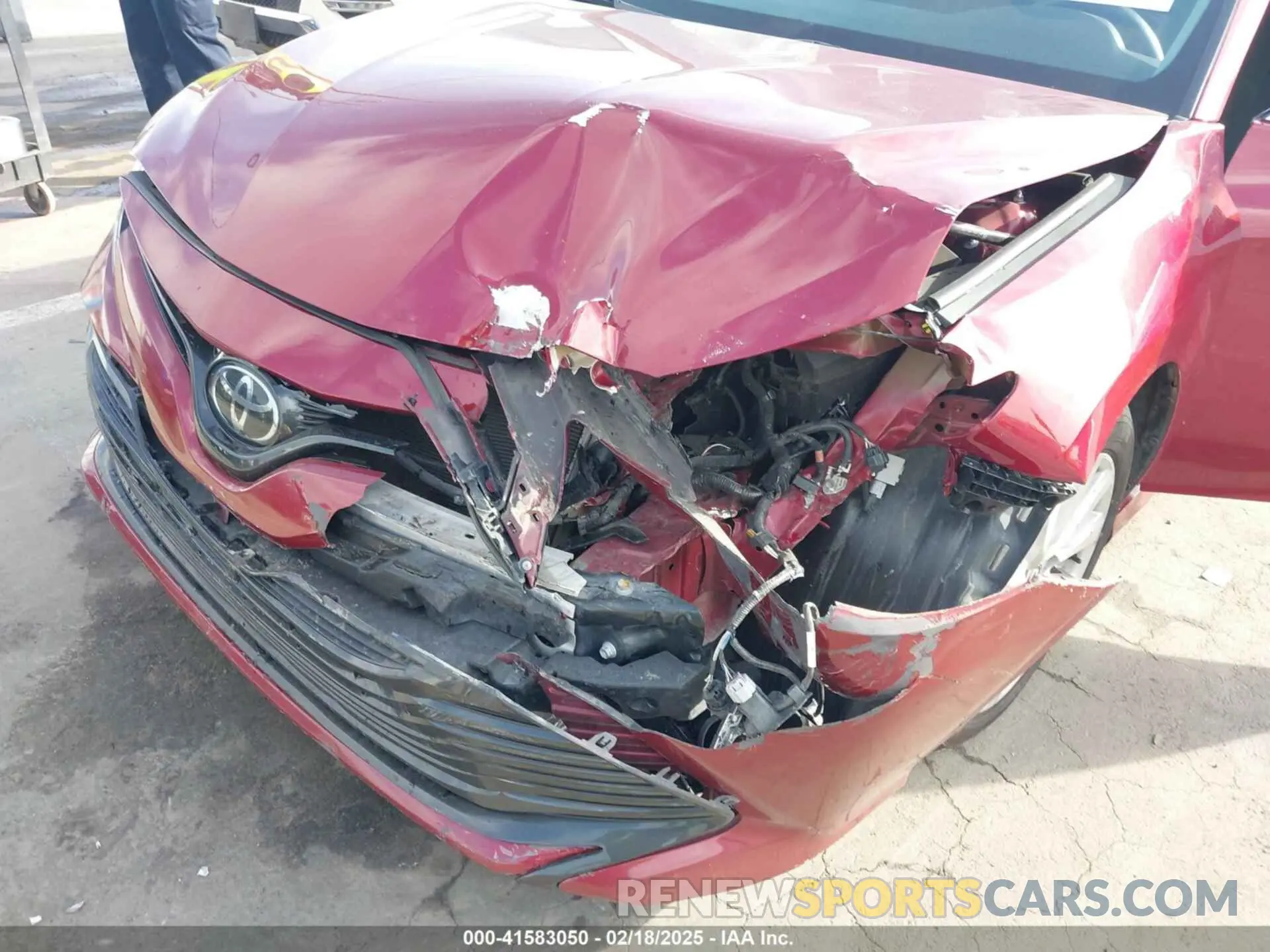 6 fotografías del automóvil dañado 4T1C11AK1LU344865 TOYOTA CAMRY 2020