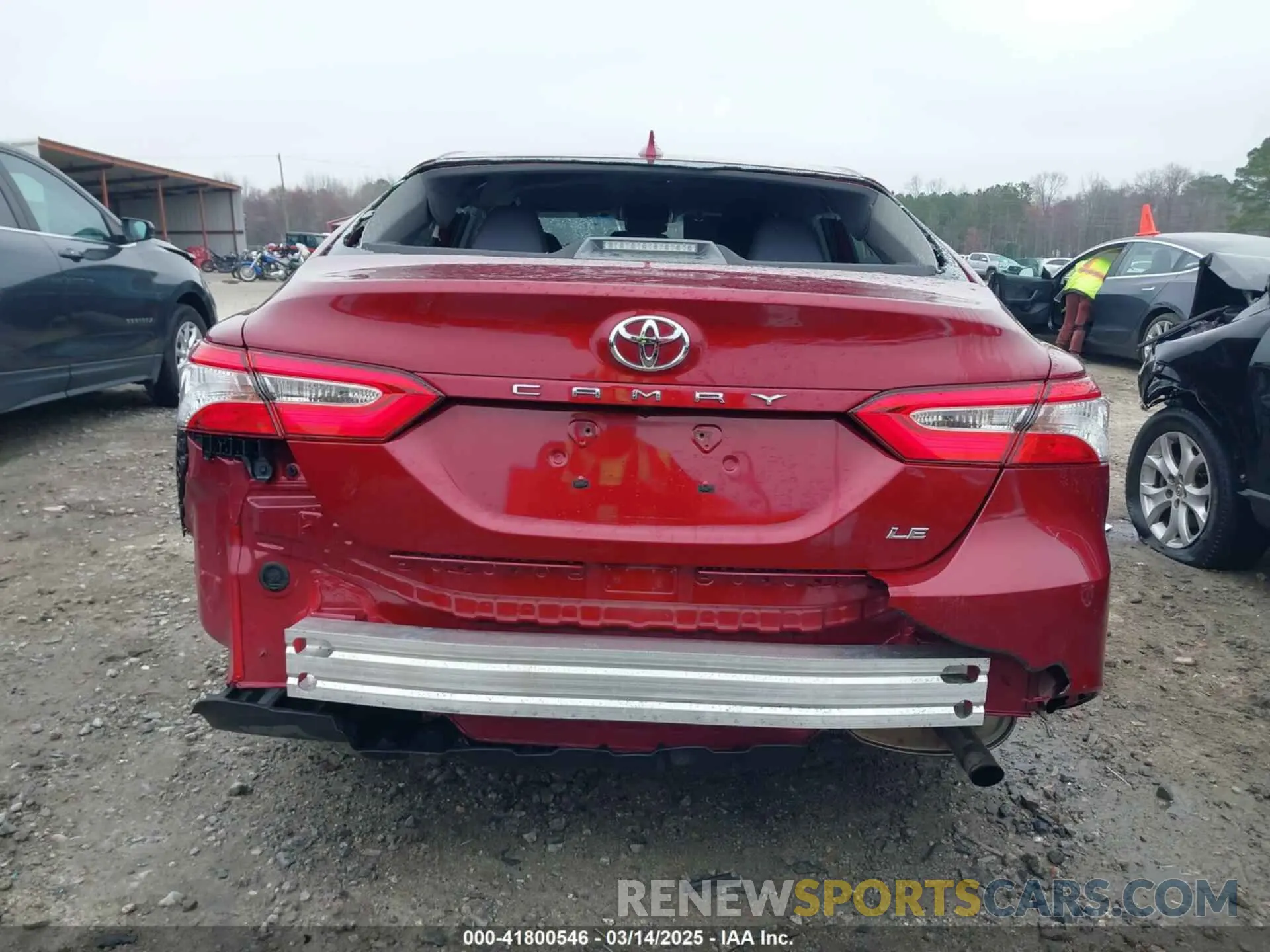 17 fotografías del automóvil dañado 4T1C11AK1LU359477 TOYOTA CAMRY 2020